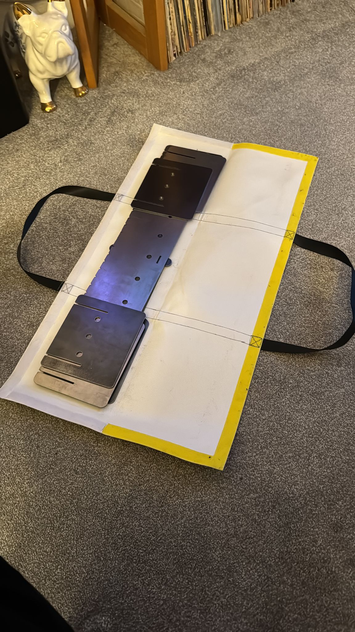 Grill flat packed